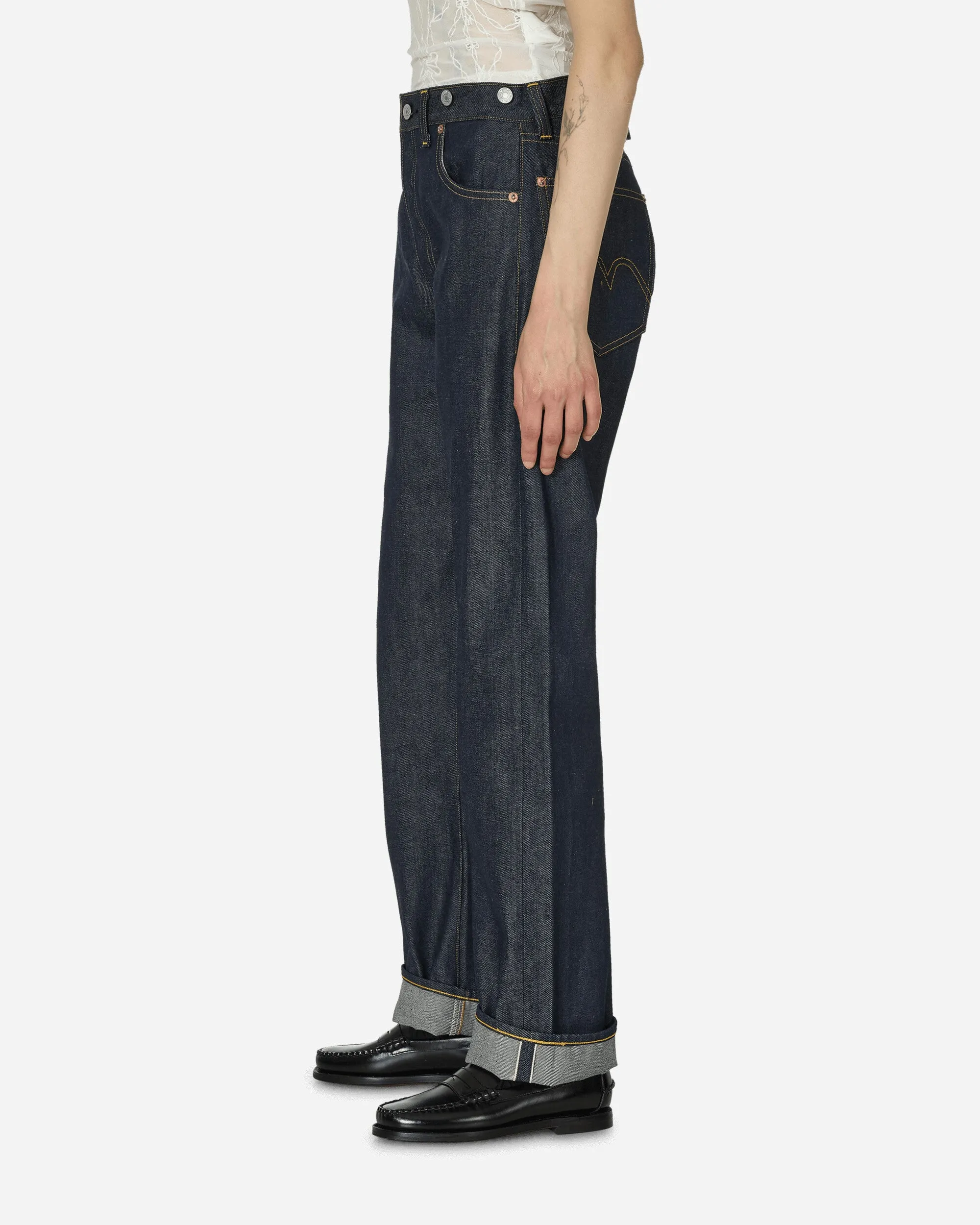 Levis 1933 501 Classic Straight Fit Jeans in Dark Indigo Color