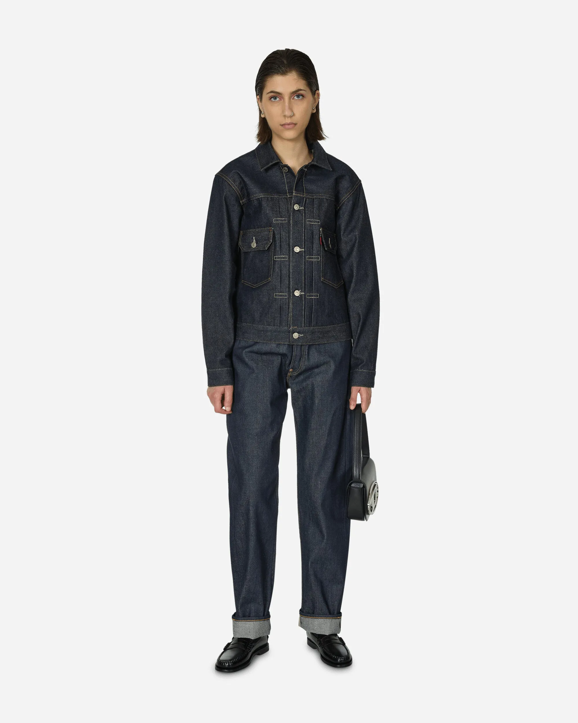 Levis 1933 501 Classic Straight Fit Jeans in Dark Indigo Color