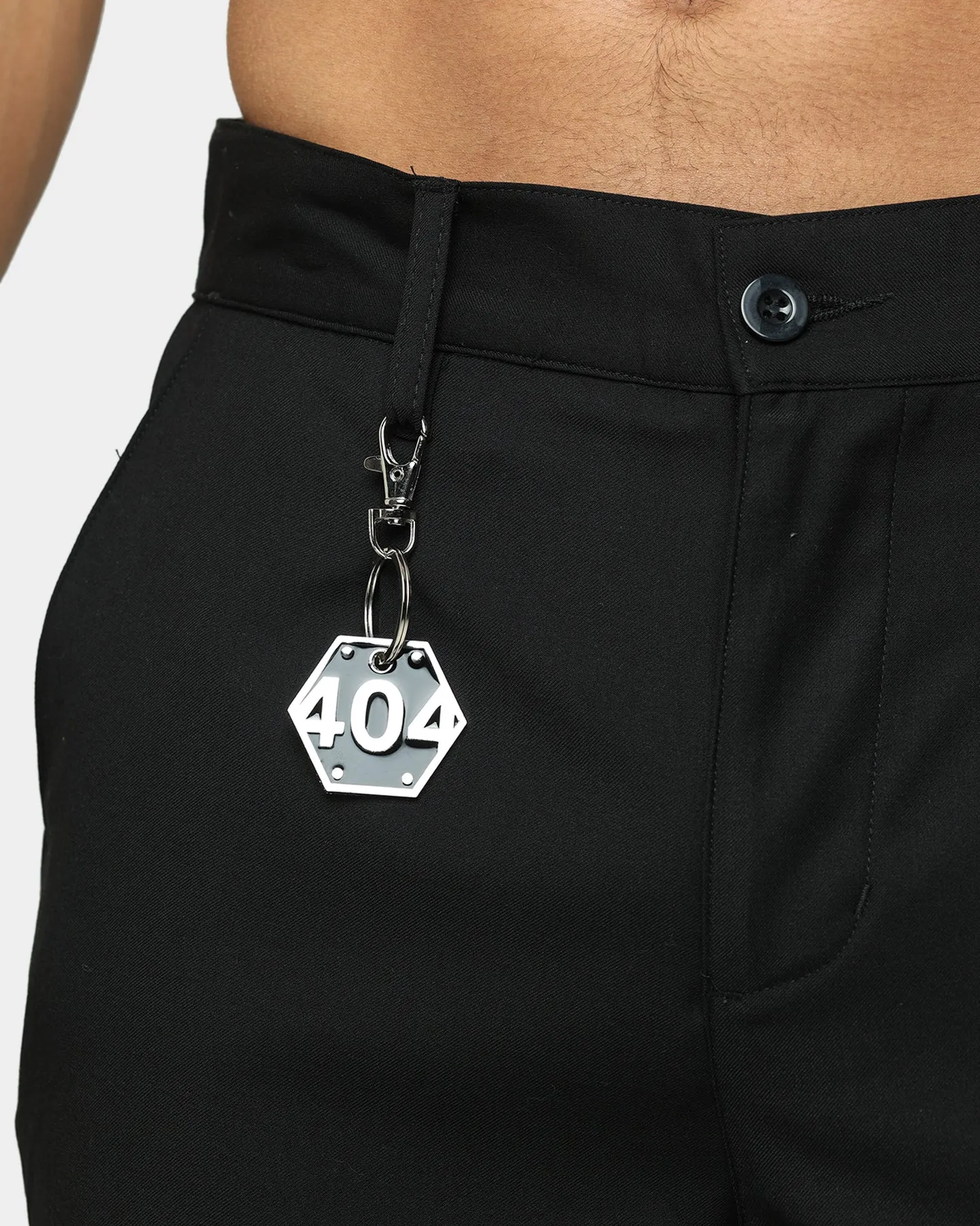 Slim-Fit Heritage Black Trousers - Premium Mens Fashion Pants