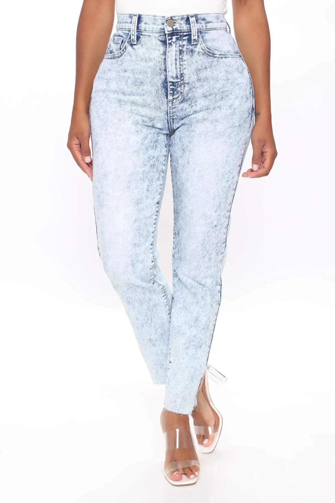 90's Skinny Jeans - Medium Blue Wash