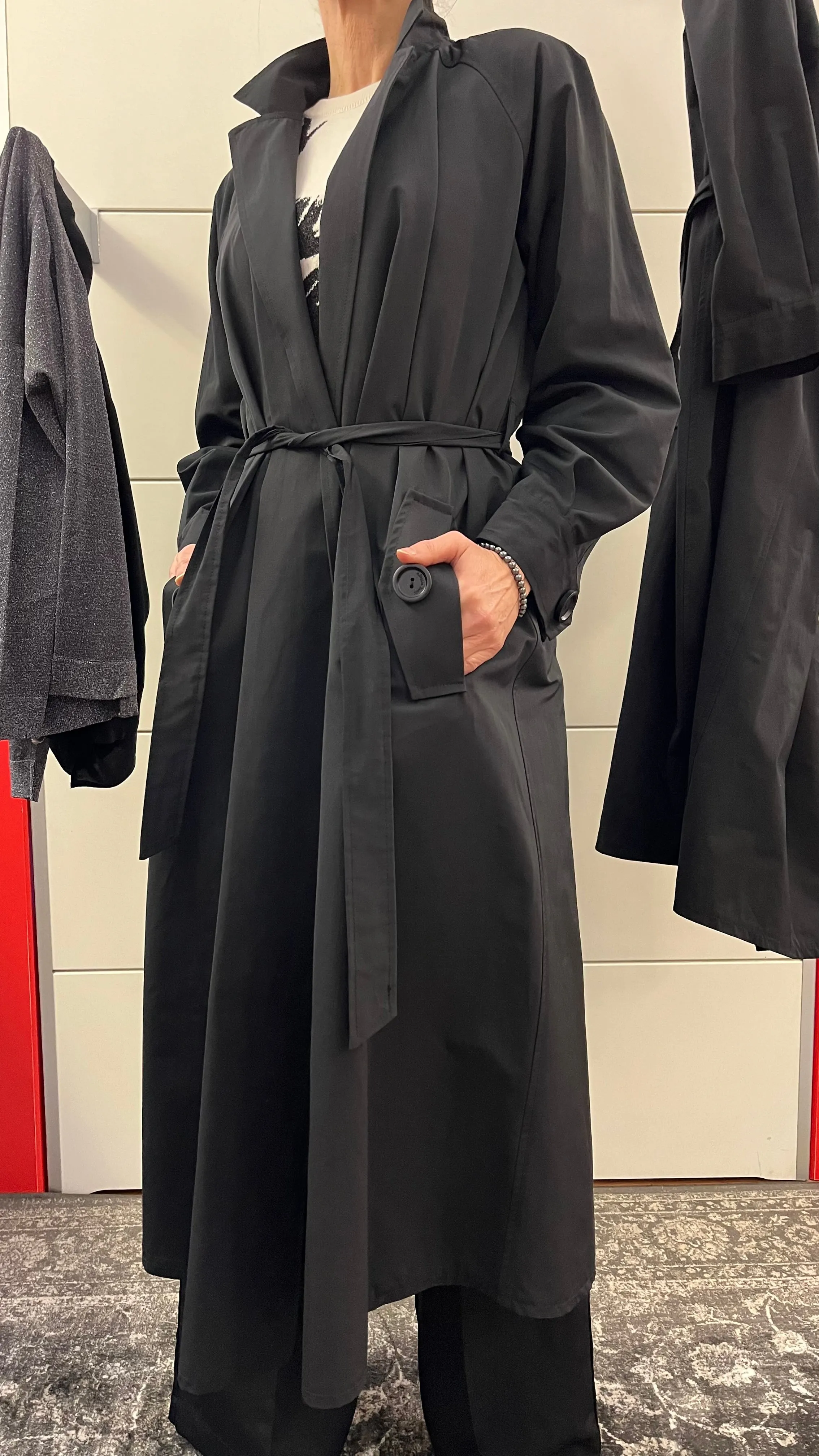 ALESSIA SANTI TRENCH LUNGO