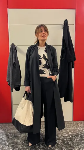 ALESSIA SANTI TRENCH LUNGO