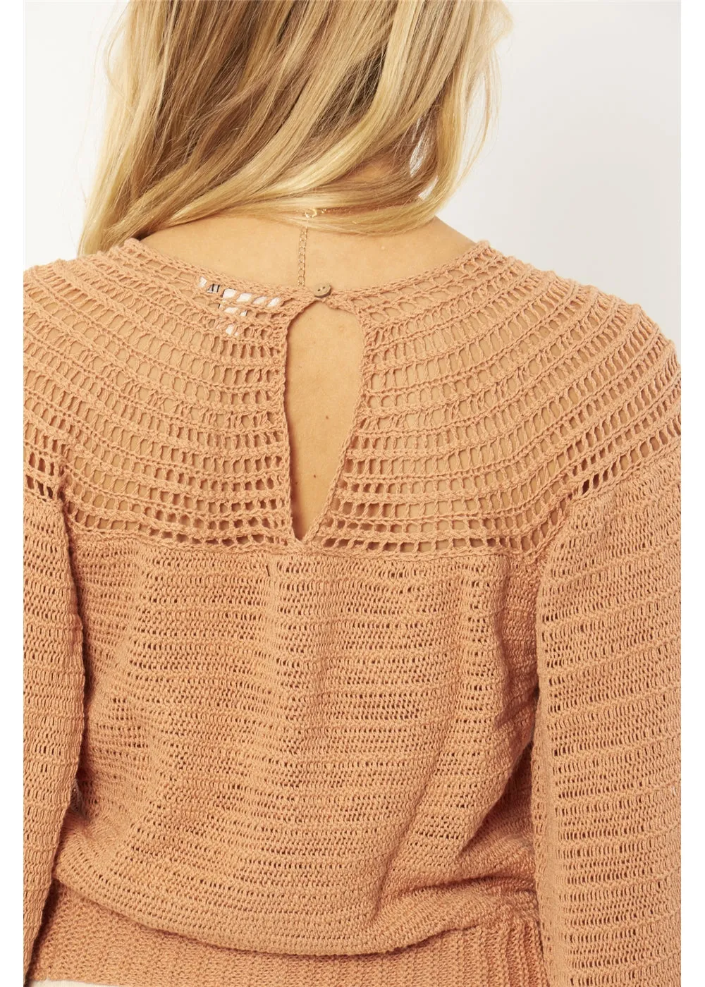 Amuse Stevie Long Sleeve Sweater