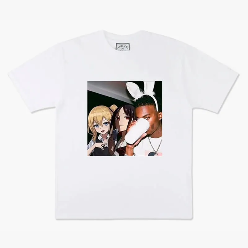 Anime Style Playboi Carti and K-On Girls T-Shirt