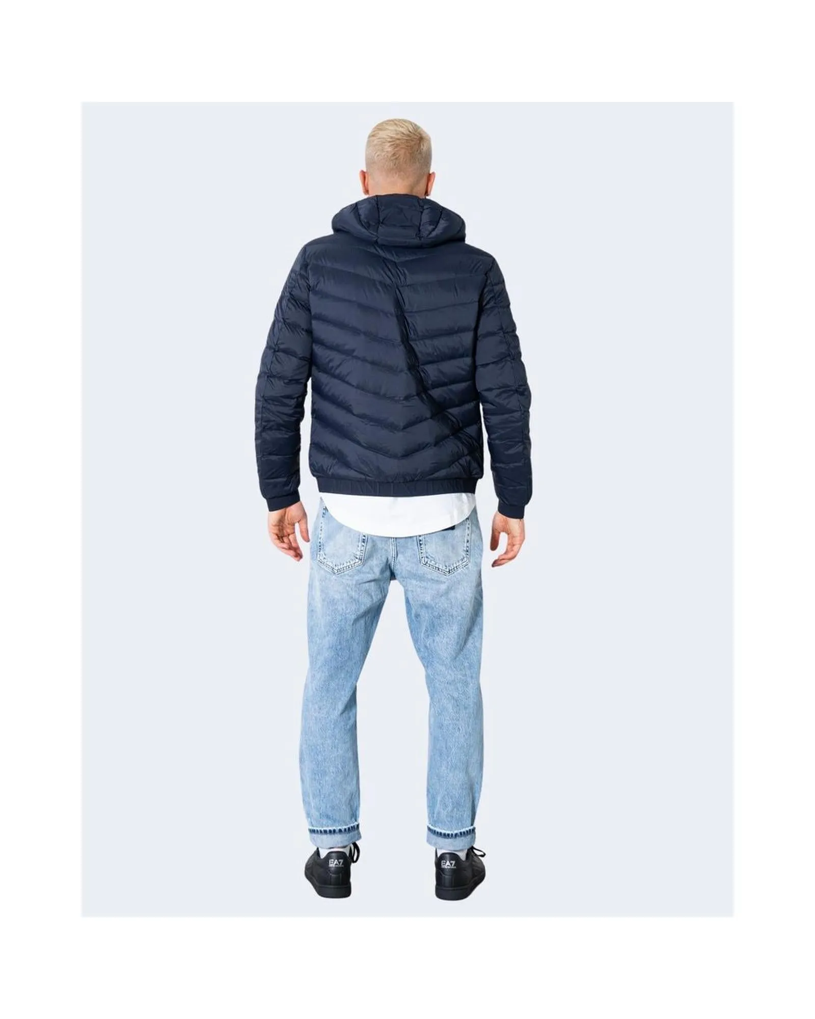 Armani Exchange Polyester Jacket with Classic Design