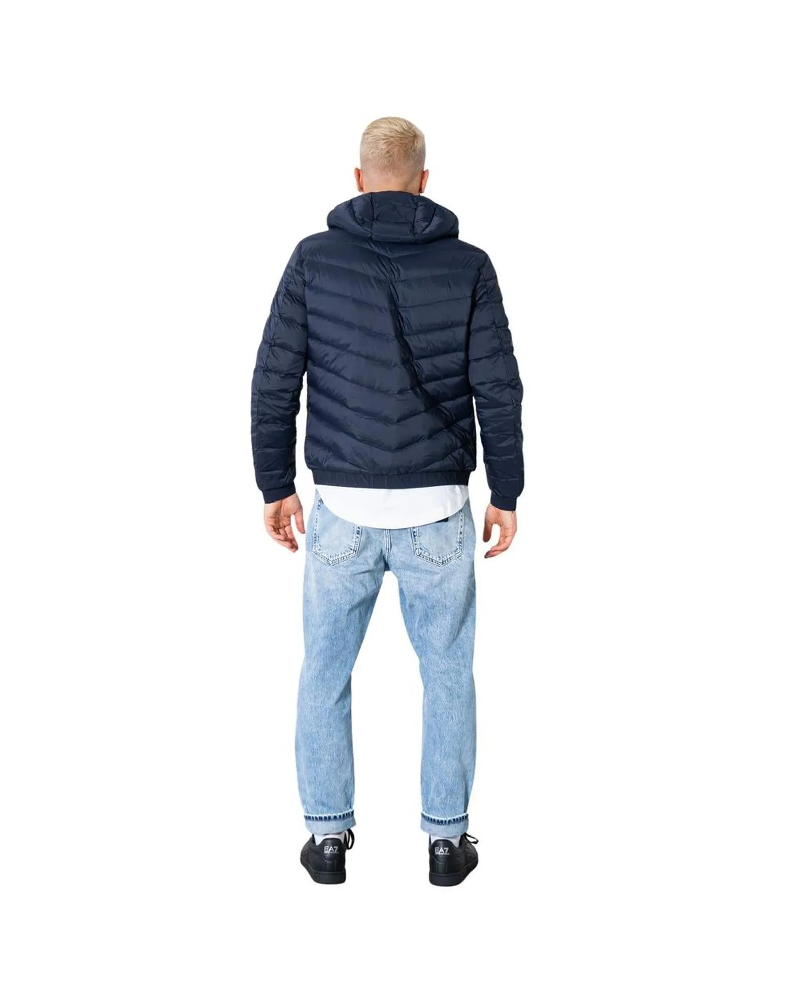 Armani Exchange Polyester Jacket with Classic Design