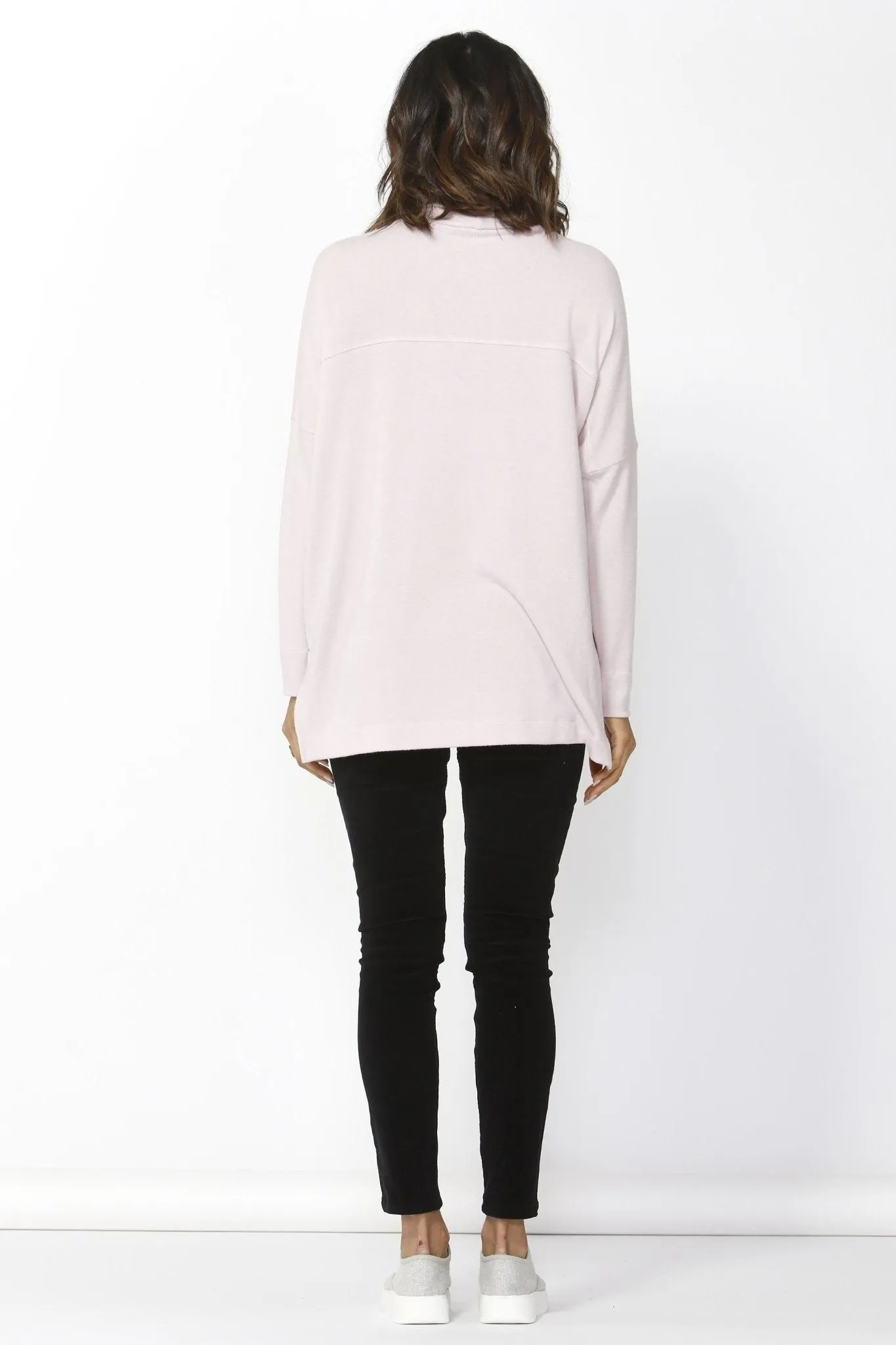 Betty Basics Ivo Cosy Pullover in Blossom Pink