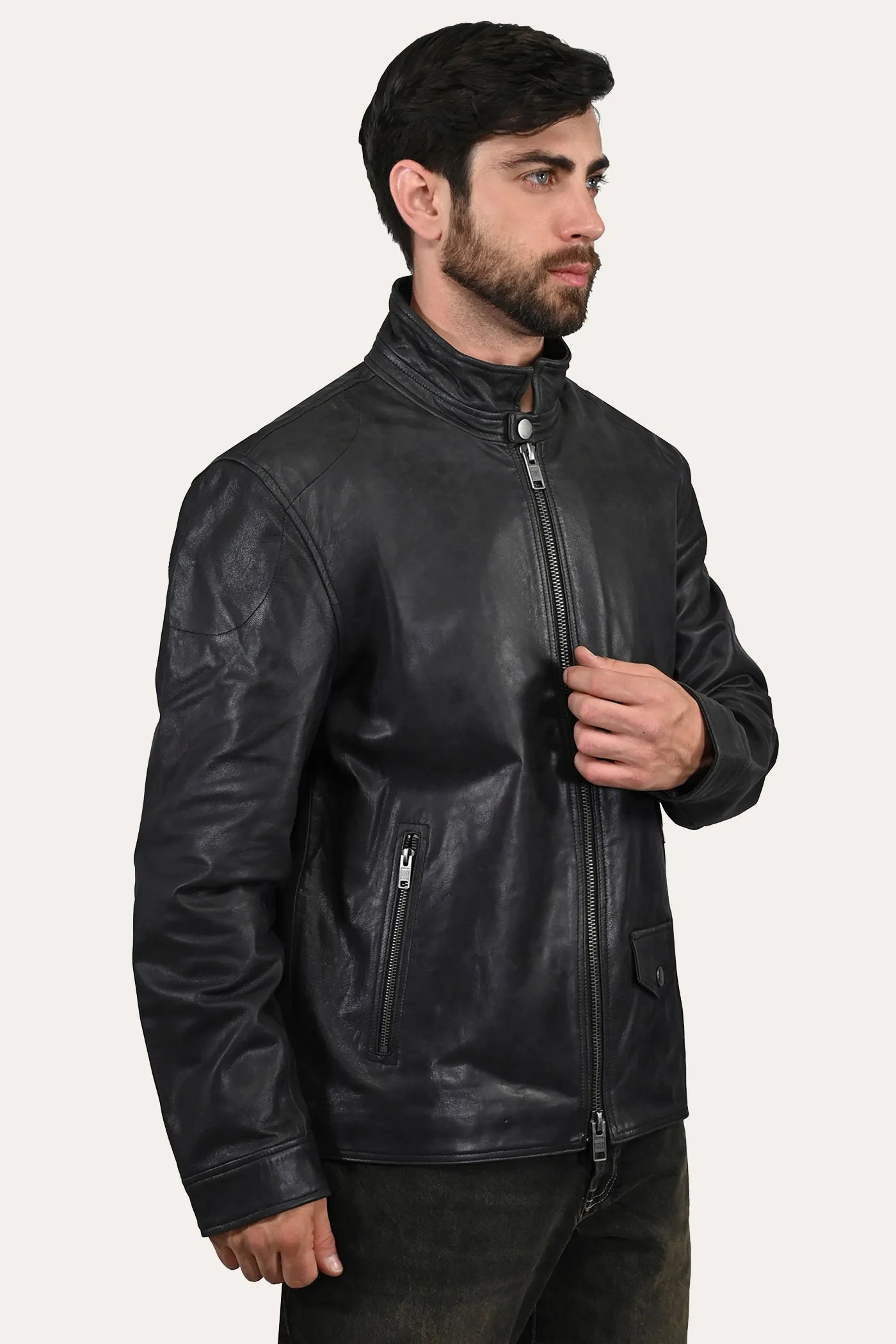 Black Biker Jacket