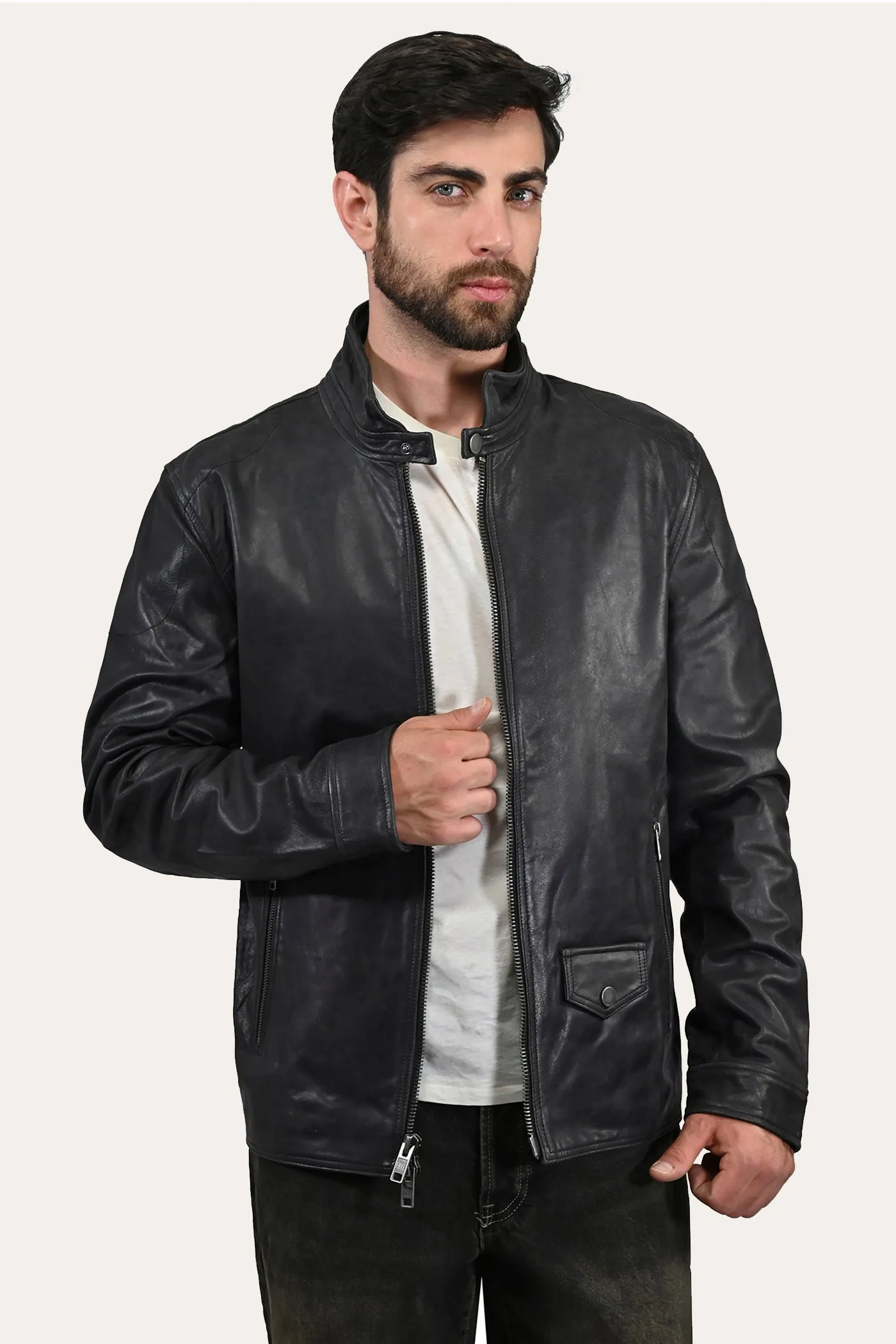 Black Biker Jacket