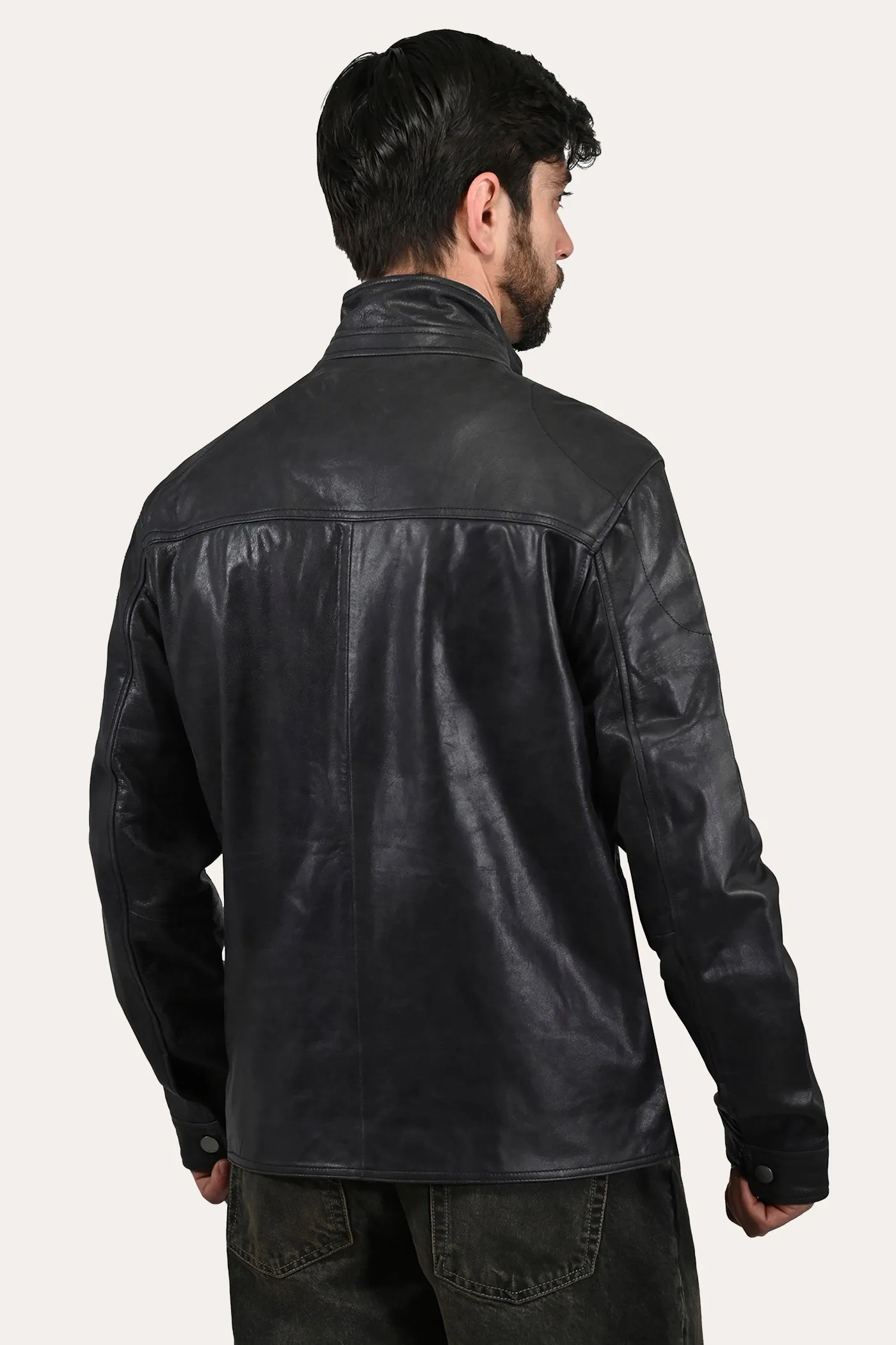 Black Biker Jacket