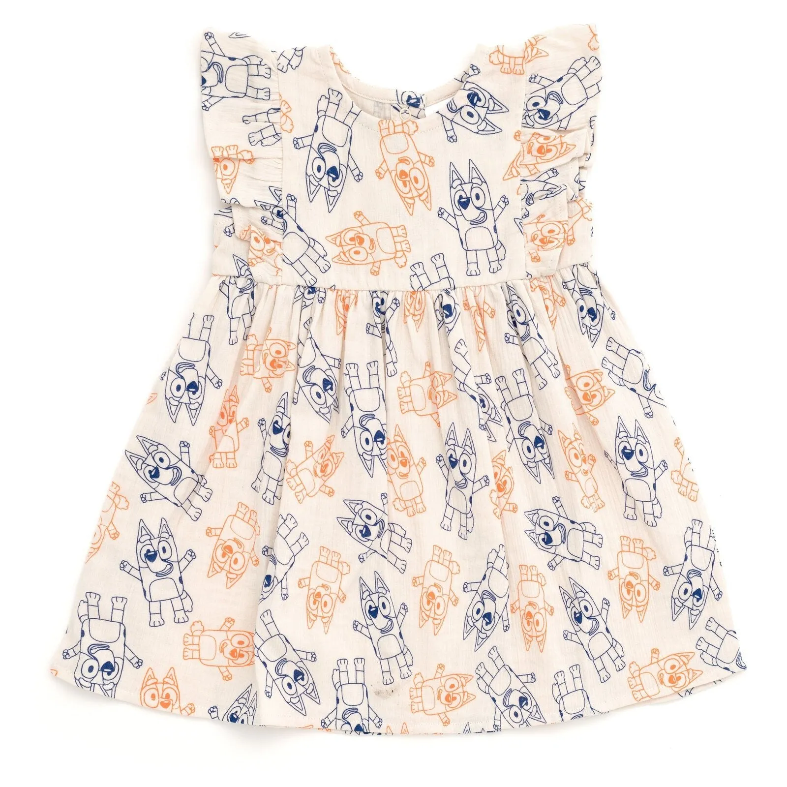 Bluey Cotton Gauze Matching Family Dress