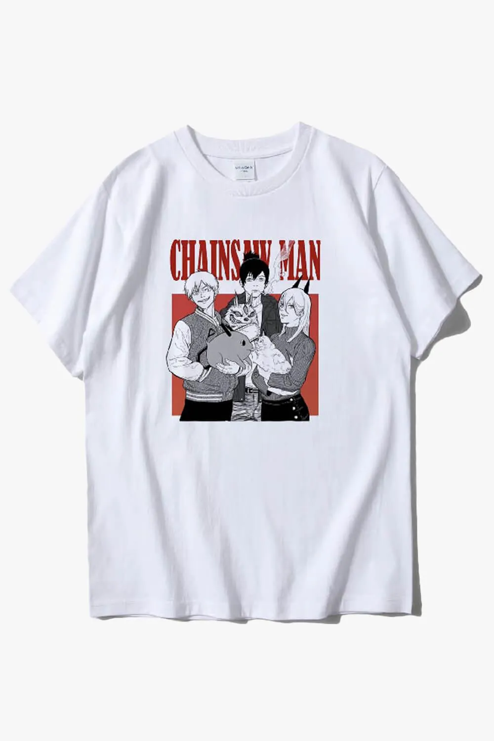Chainsaw Man Characters Manga T-Shirt