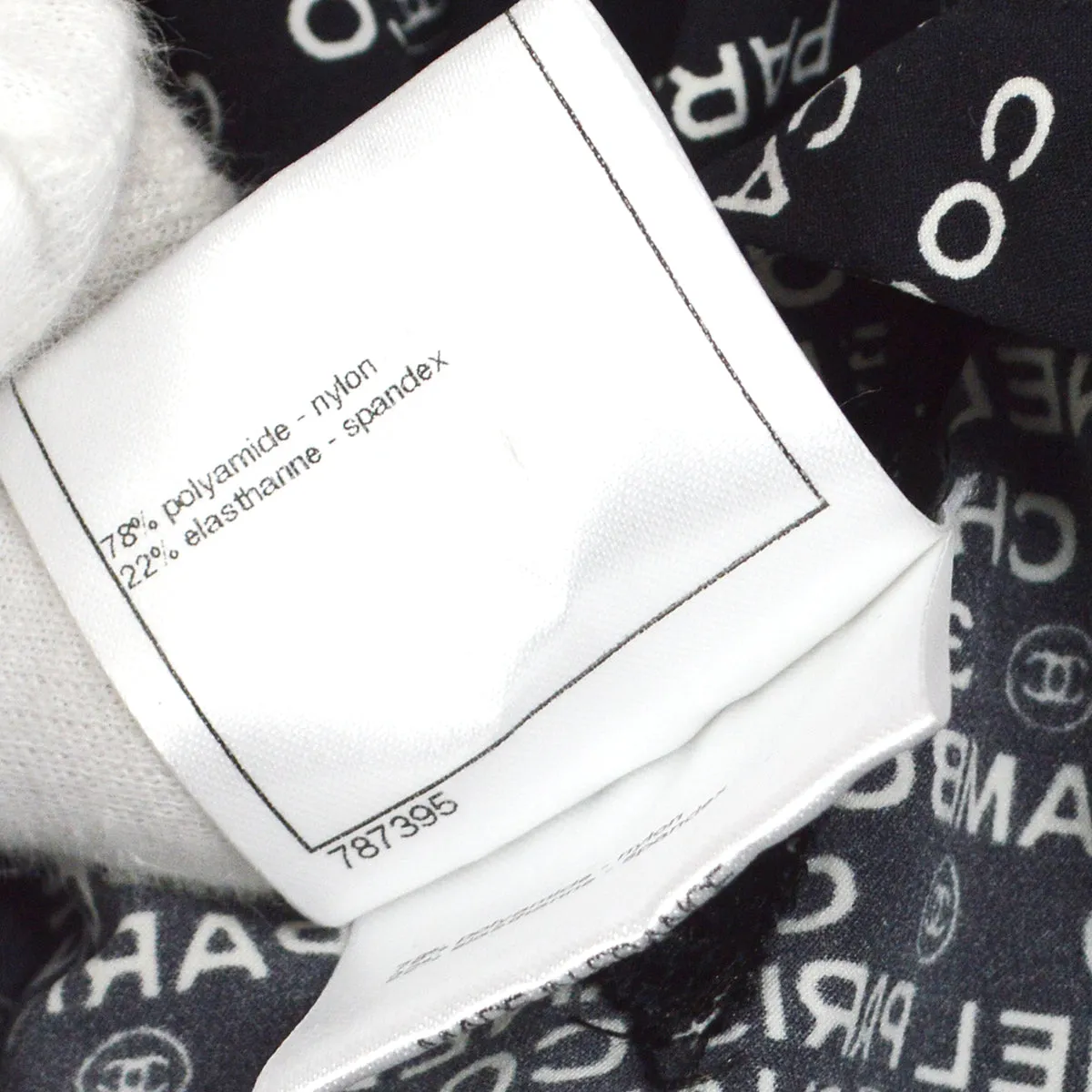 Chanel 2009 Spring logo-print V-neck T-shirt #34