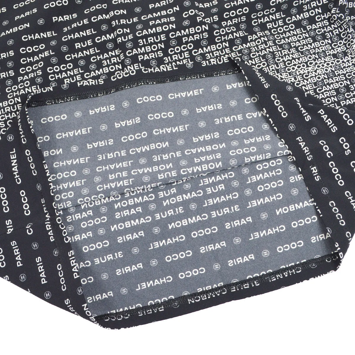 Chanel 2009 Spring logo-print V-neck T-shirt #34