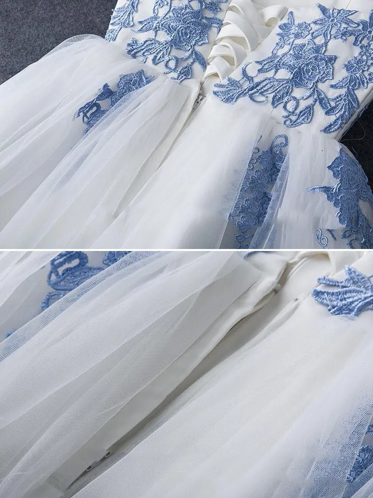 Chic Blue Homecoming dress Cheap Party Homecoming Dress ER044