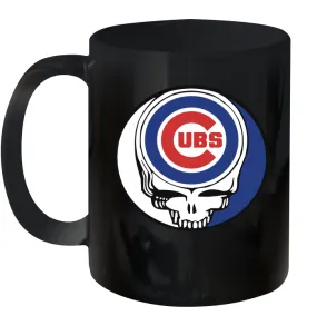 Chicago Cubs Grateful Dead Steal Your Face Baseball Ceramic Mug 11oz