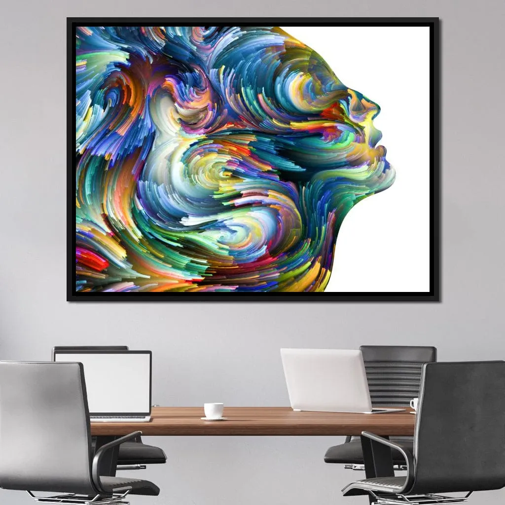 Colored Visage Profile