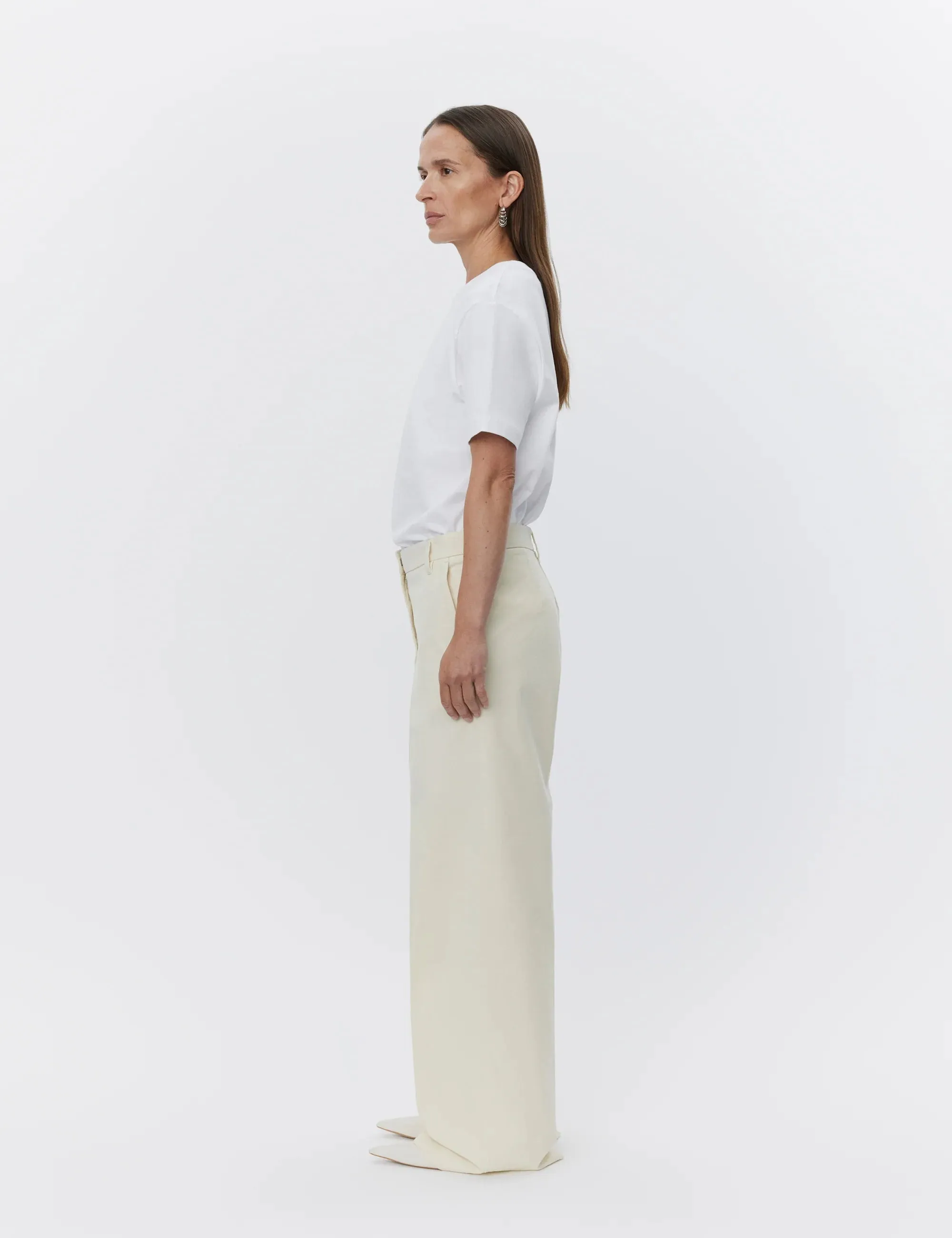 Day Birger Et Mikkelson Jade Modern Canvas Trousers - Pistachio Shell