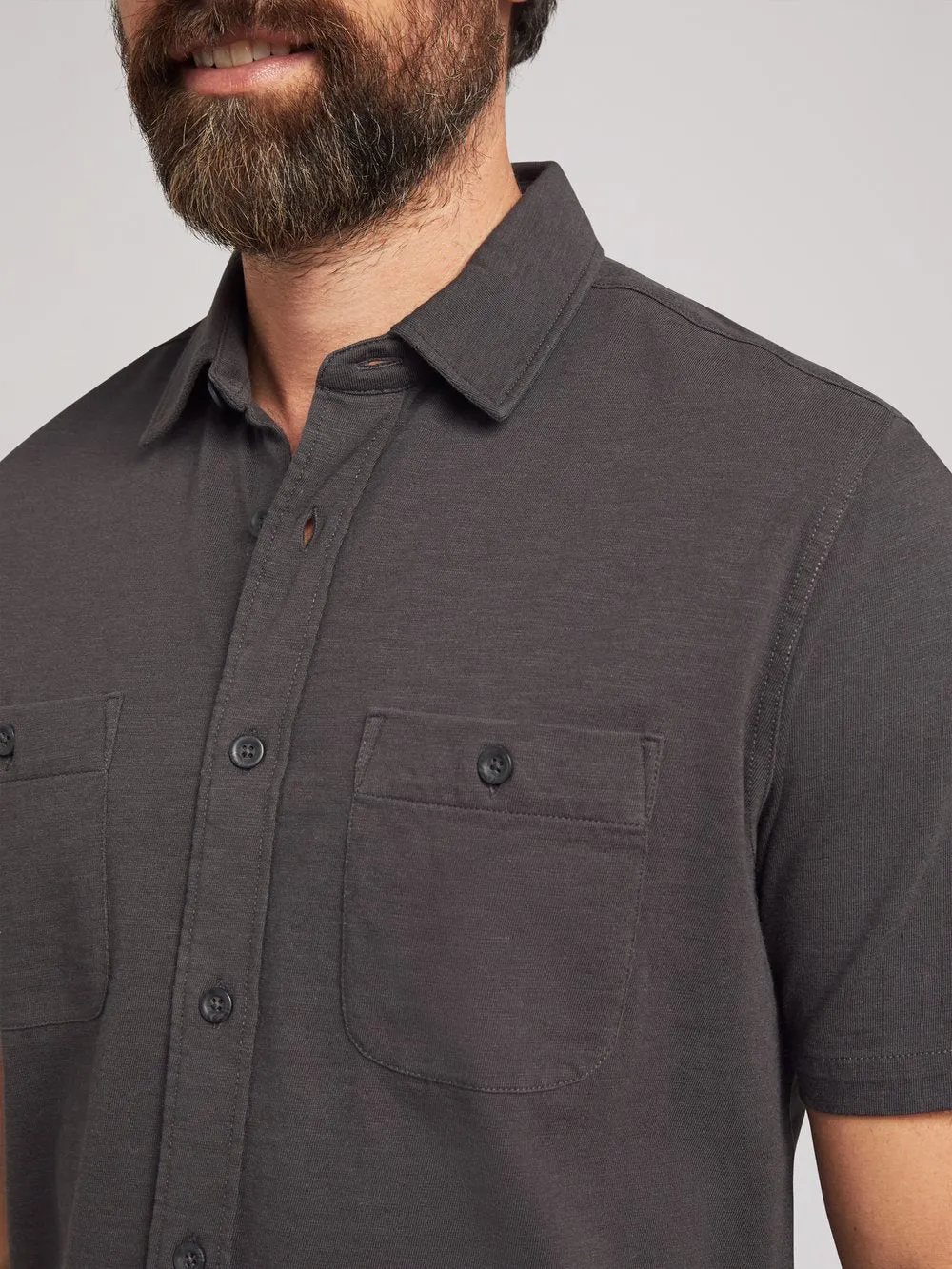 Faherty | Short Sleeve Knit Seasons Shirt