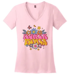 Flower Power V-Neck