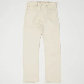 Full Count 1108EC Regular Straight Jeans - 13oz Ecru Denim, One Wash