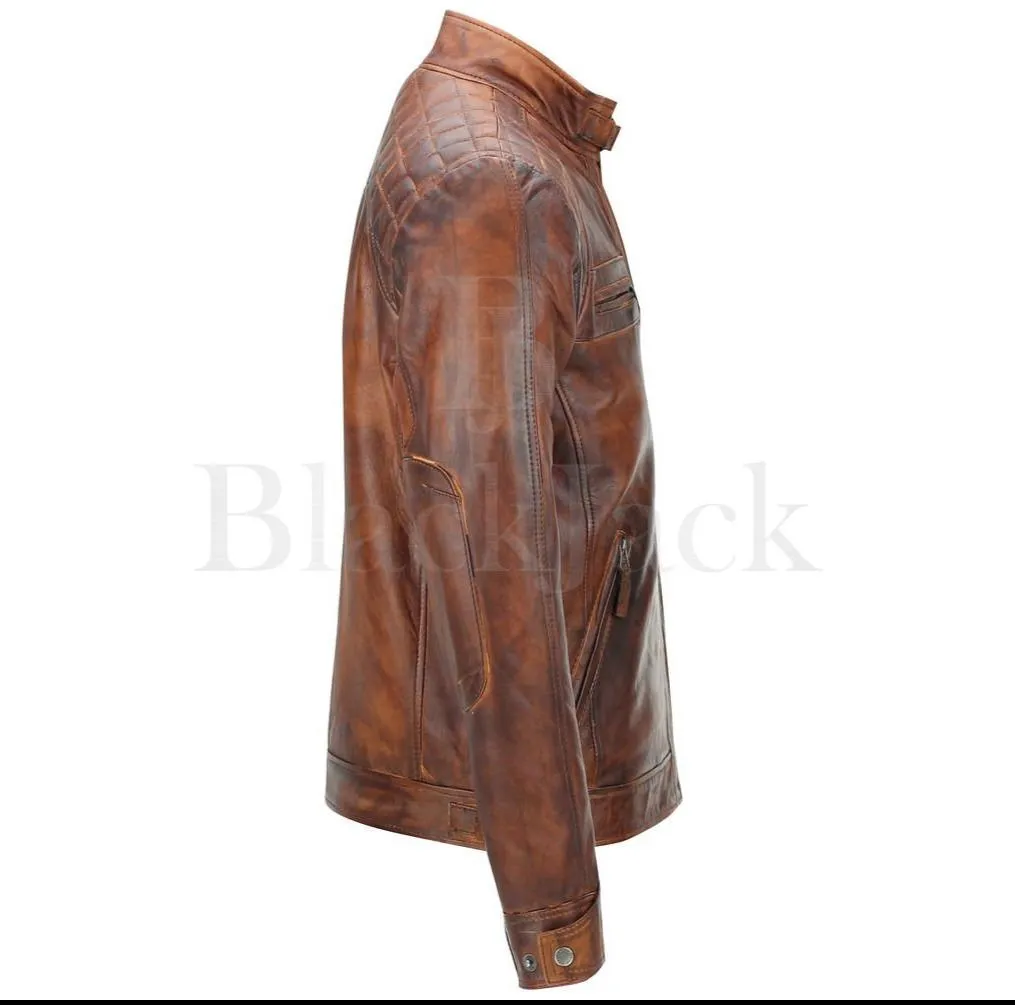 Genuine Buffalo Vintage Leather Jacket