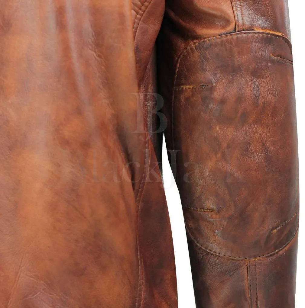 Genuine Buffalo Vintage Leather Jacket