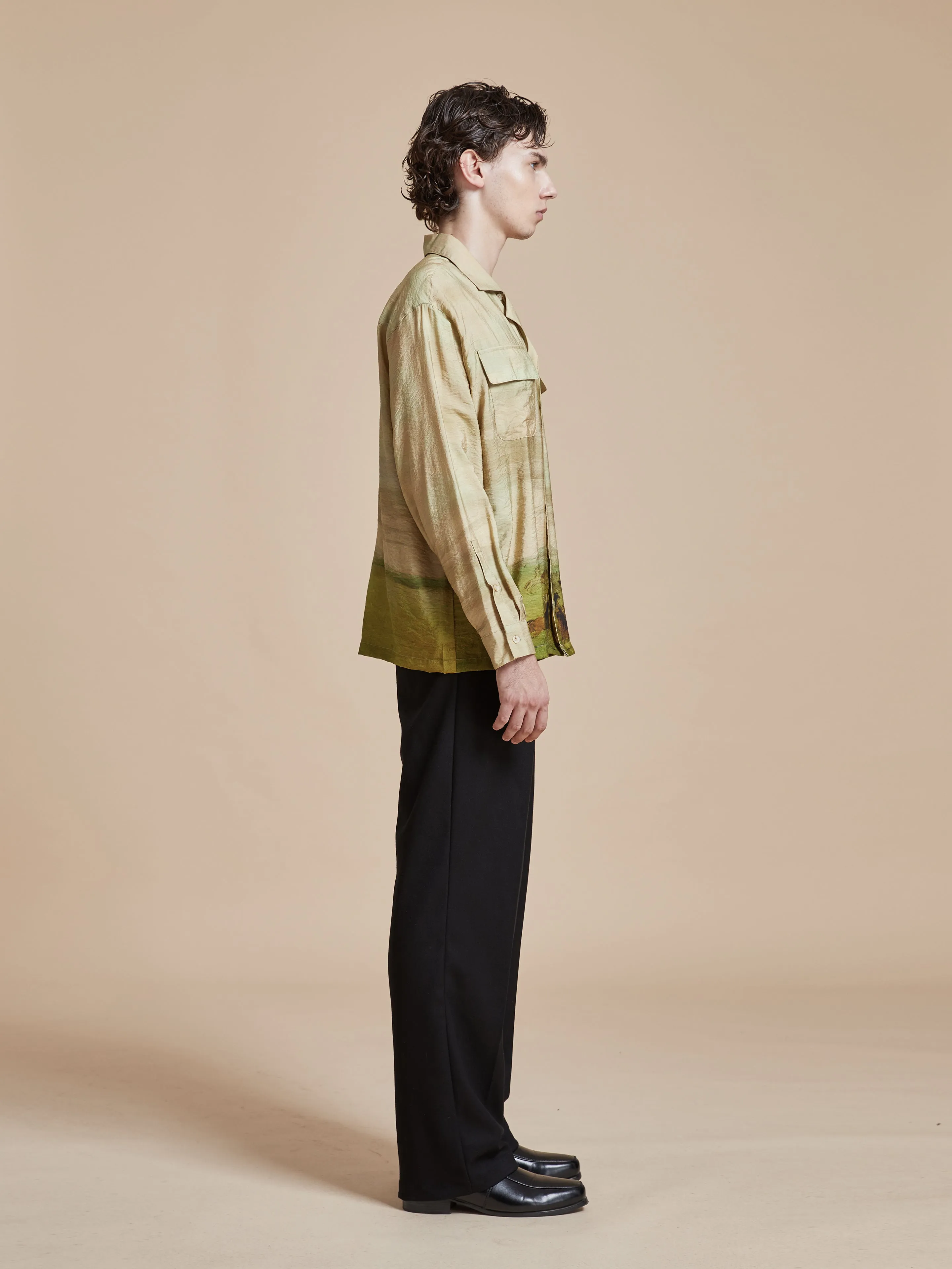 Grasslands Long Sleeve Camp Shirt