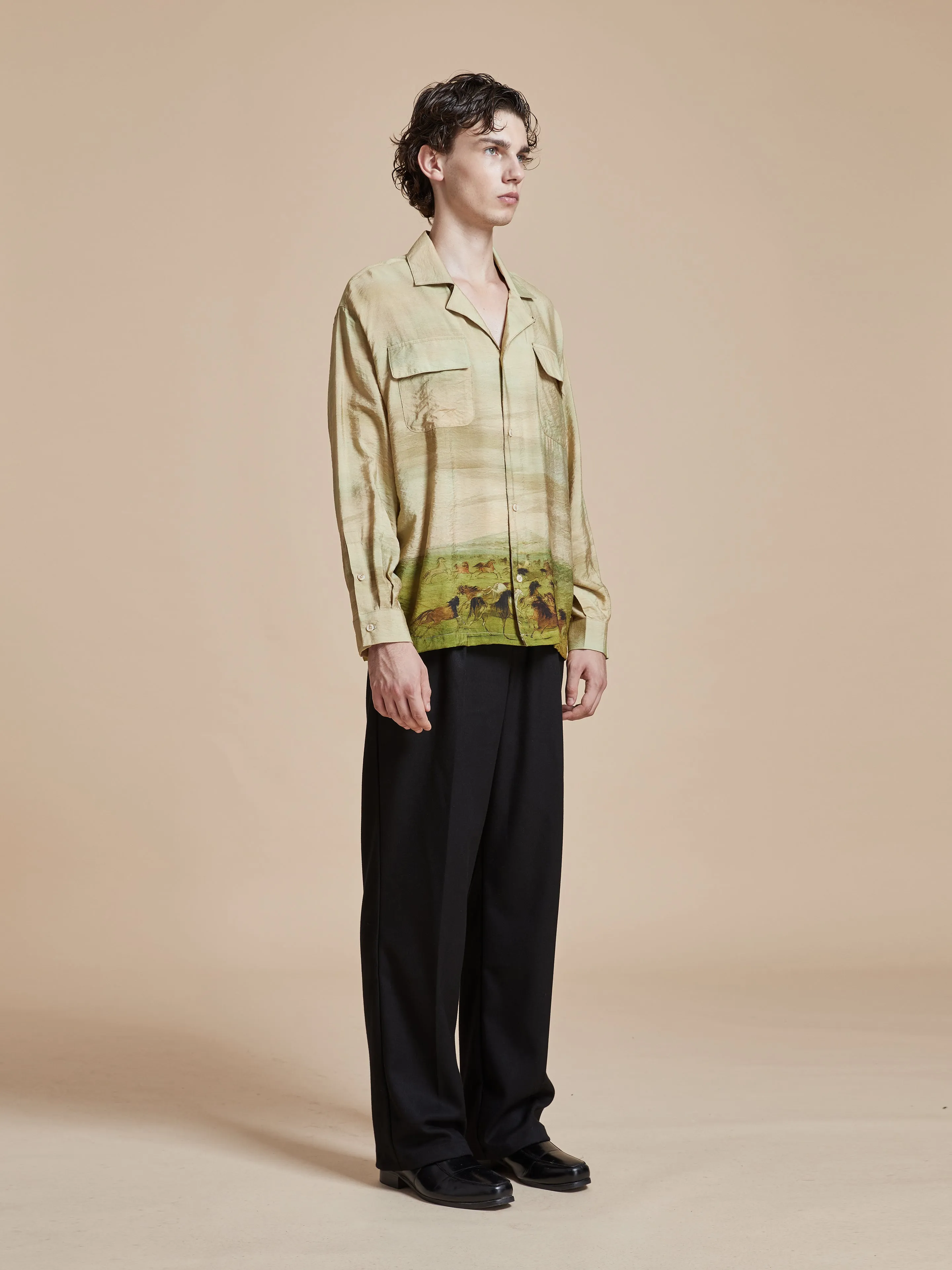 Grasslands Long Sleeve Camp Shirt