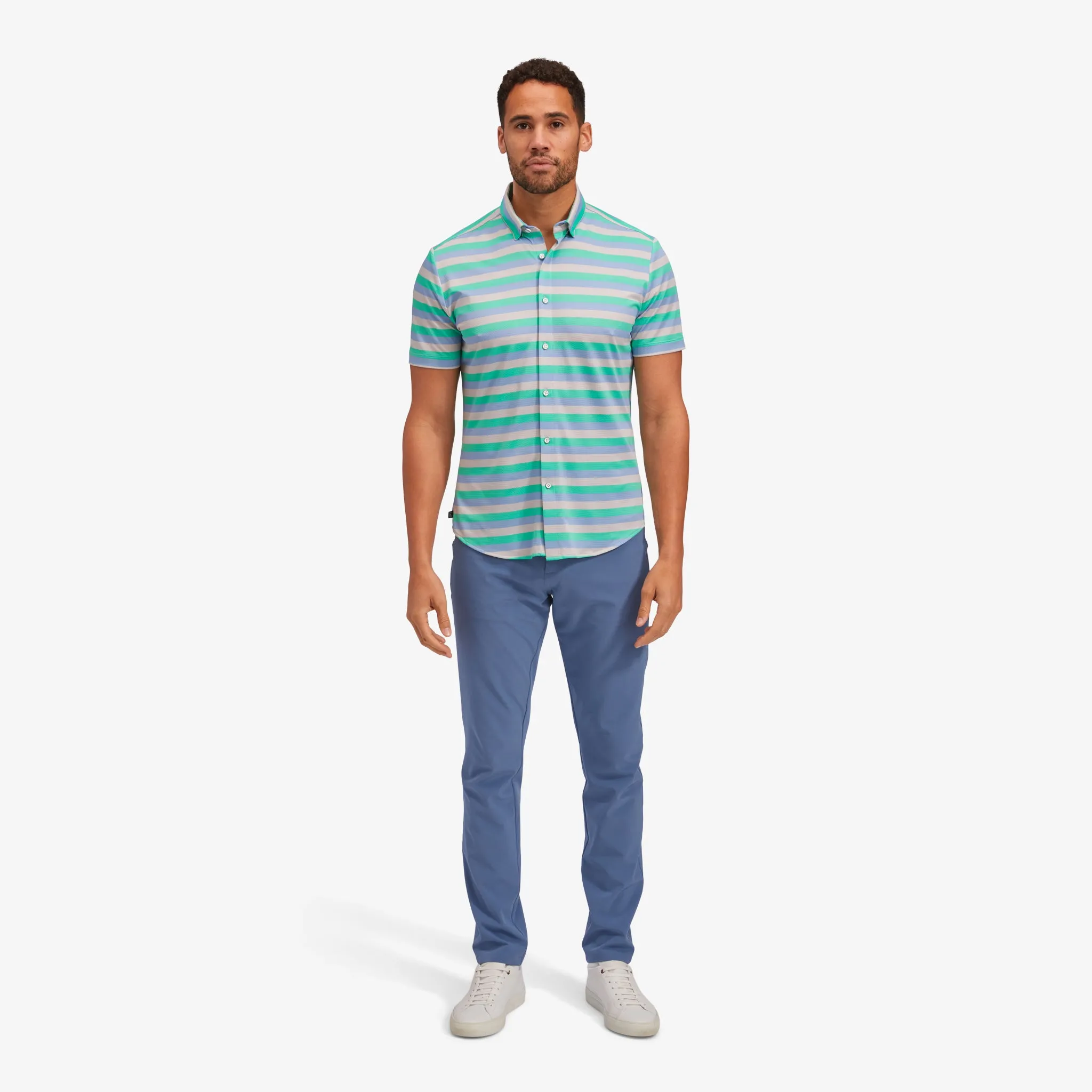 Green Multi Stripe