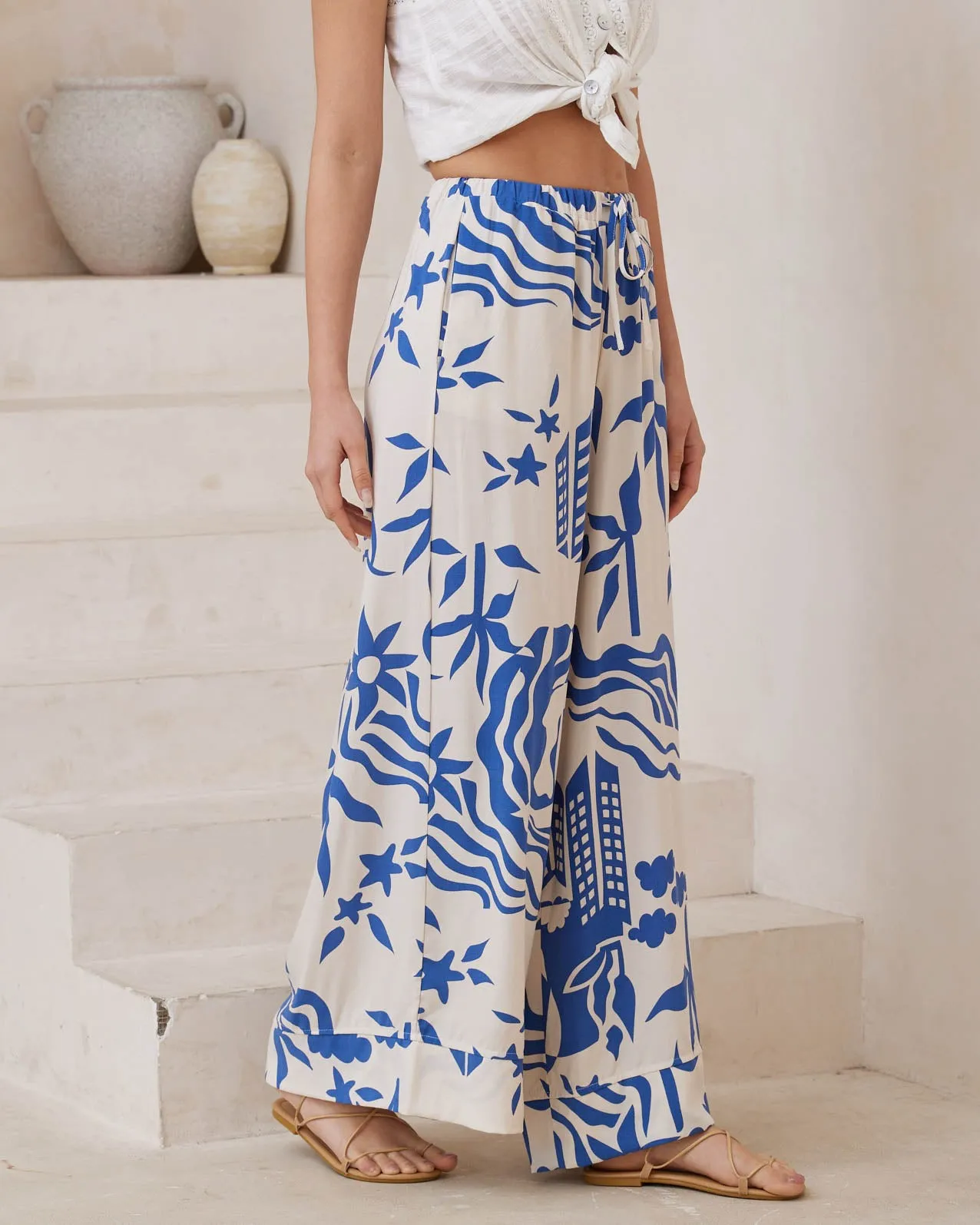 Habib Wide Leg Pants