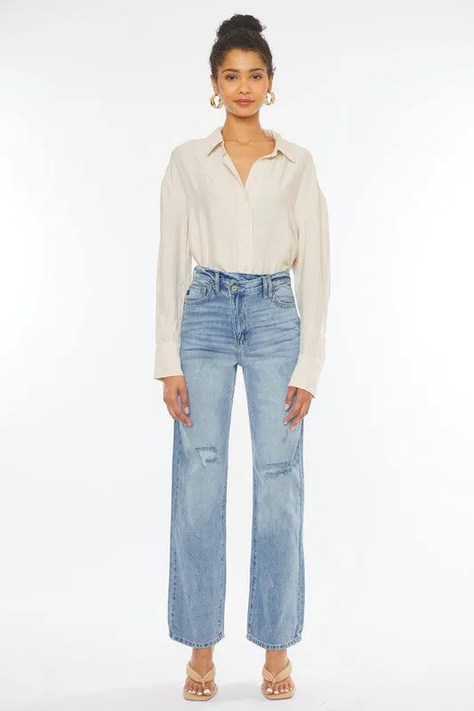 I Want My MTV 90's Straight Leg Jean