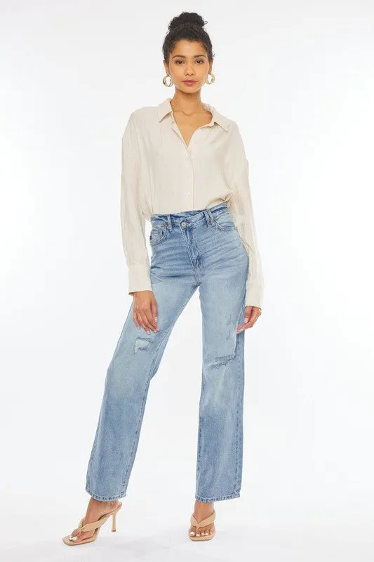 I Want My MTV 90's Straight Leg Jean