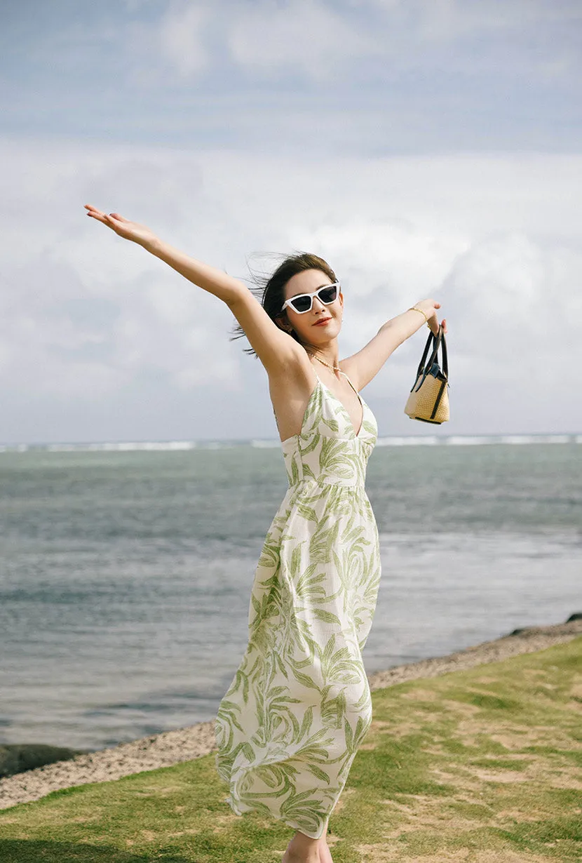 Imogene Dress - Fern Print