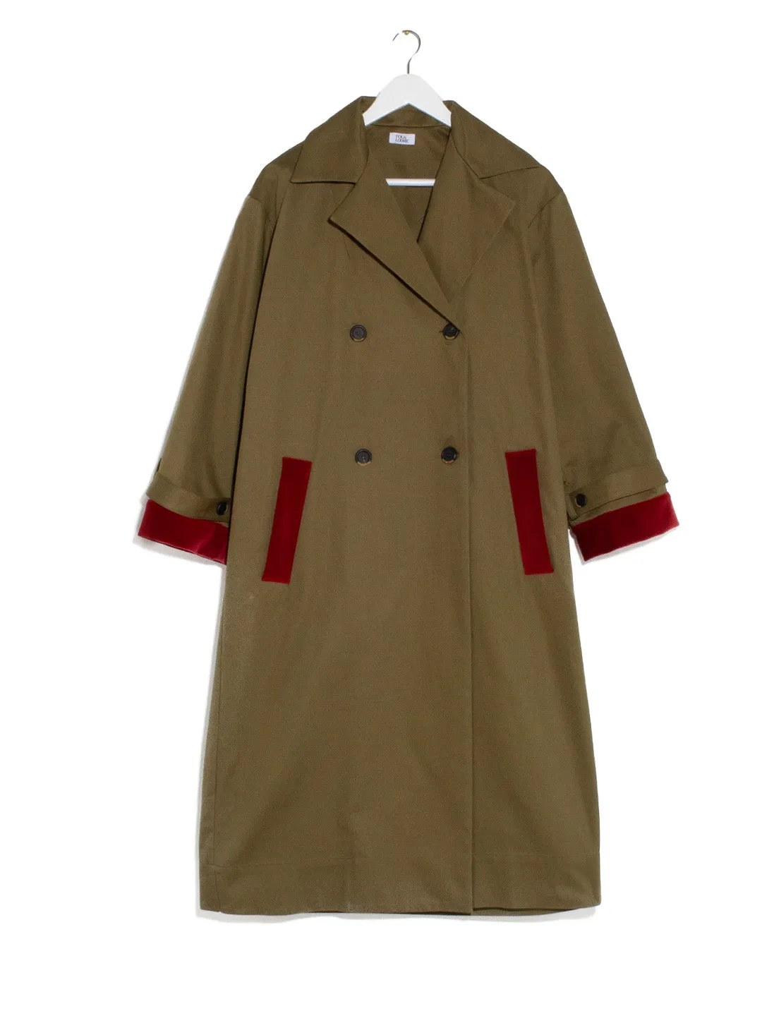 Italian Mila trench