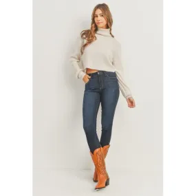 JUST USA  High Rise Clean Skinny Jeans