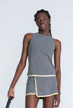 Le Club Tennis Skirt Gold - Classic V