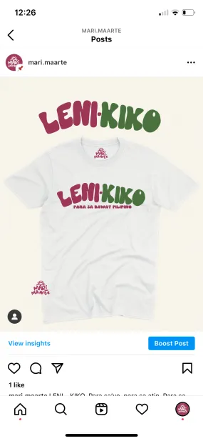 LENI KIKO (ver 2) SHIRT