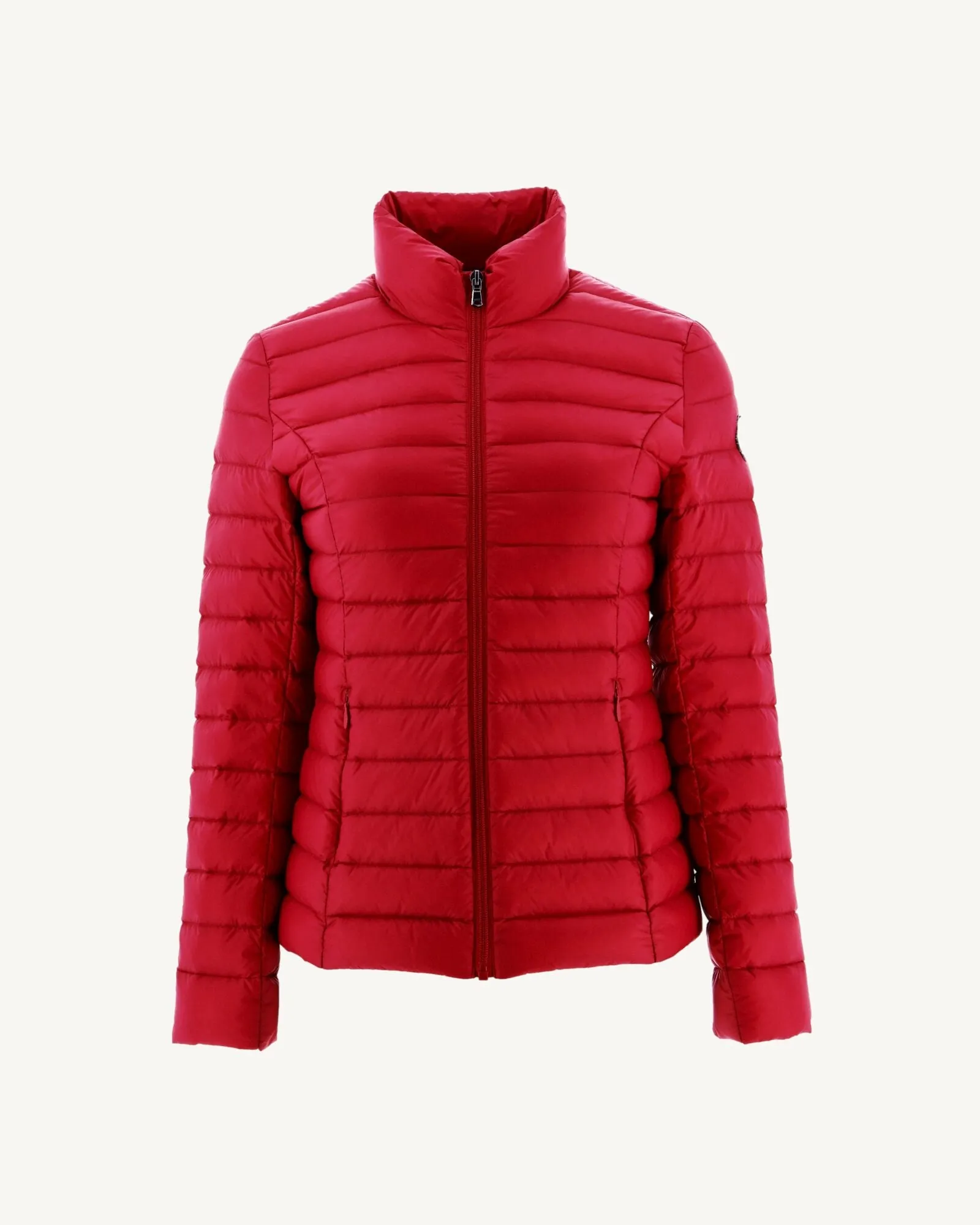 Premium Lightweight Red Down Jacket by Cha