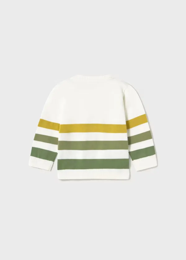 Mayoral Baby Boy Knit Pullover   1301-40   Salvia-oro