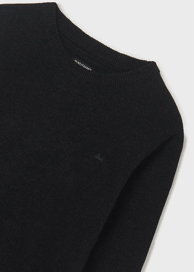 Mayoral Boys Basic Cotton Pullover   354-67  Carbon Vig *