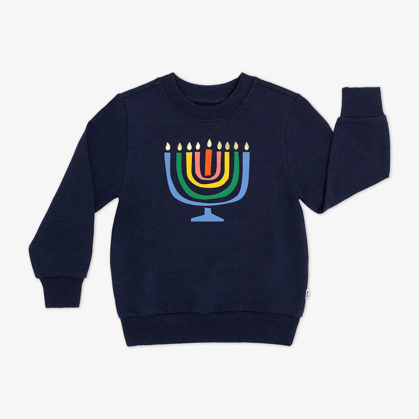 Menorah Graphic Crewneck