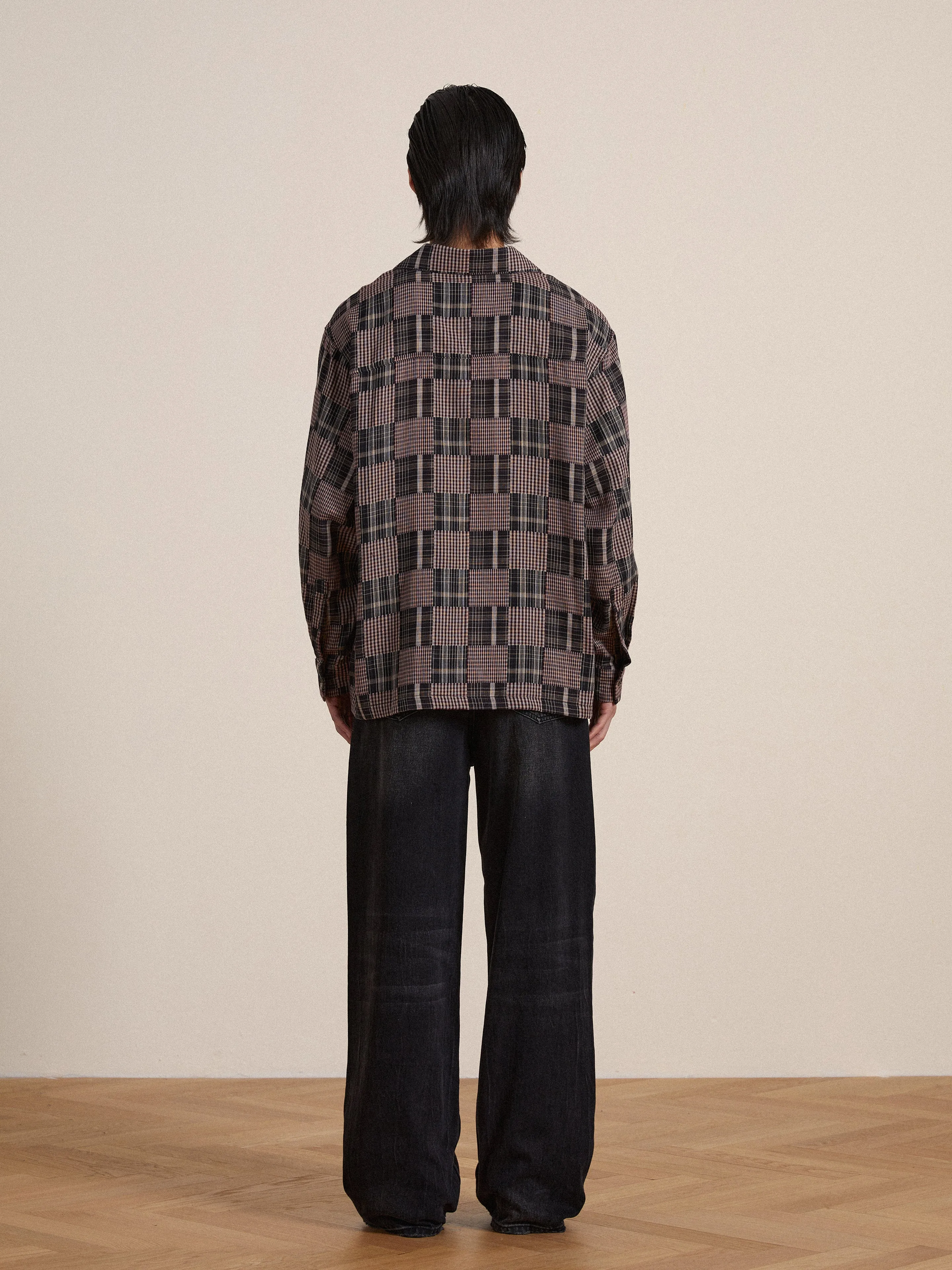 Multi-Flannel LS Camp Shirt