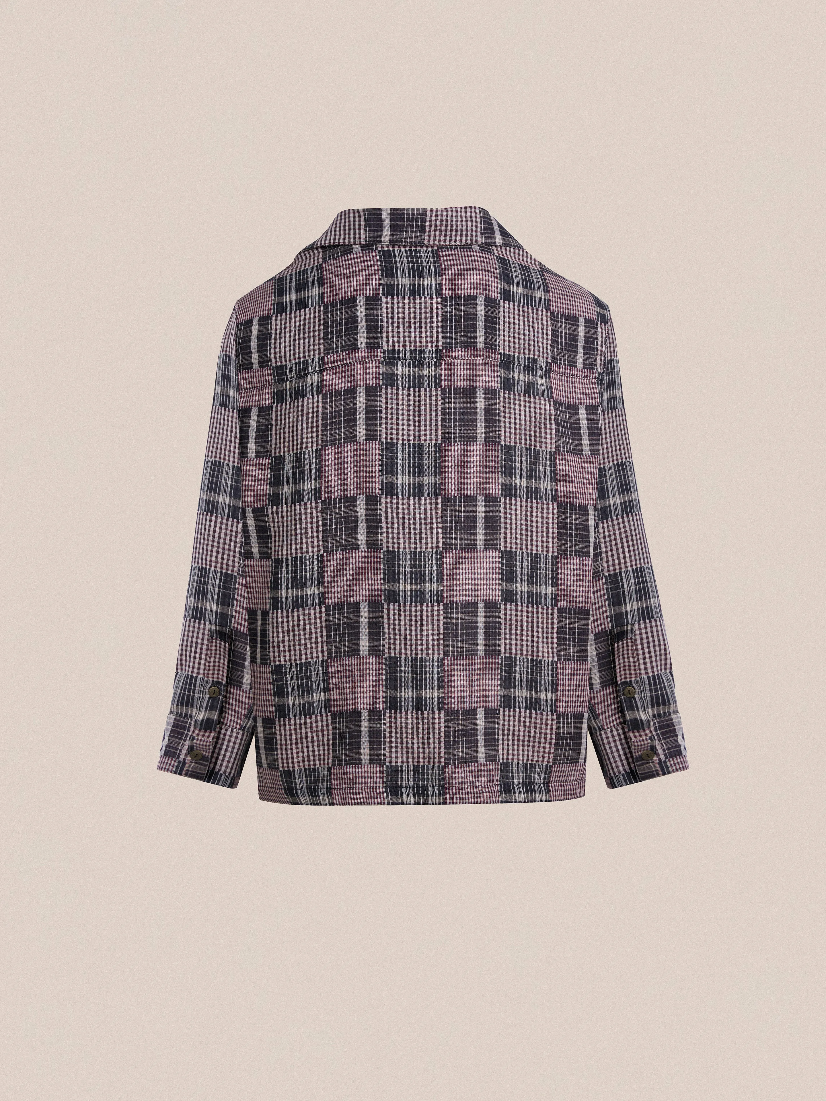 Multi-Flannel LS Camp Shirt