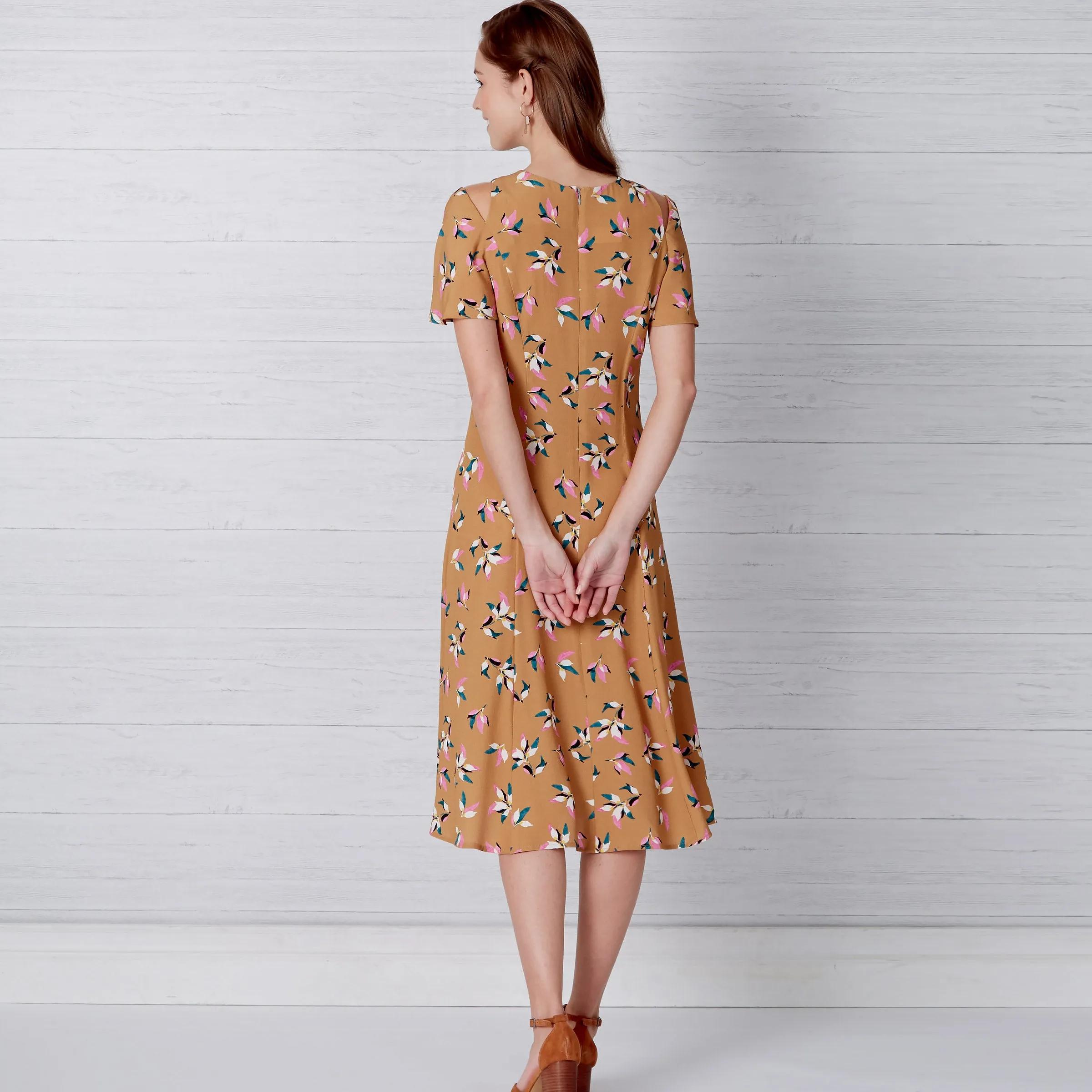New Look Sewing Pattern N6652 - Misses' Fit & Flared Dress With Length & Sleeve Variations