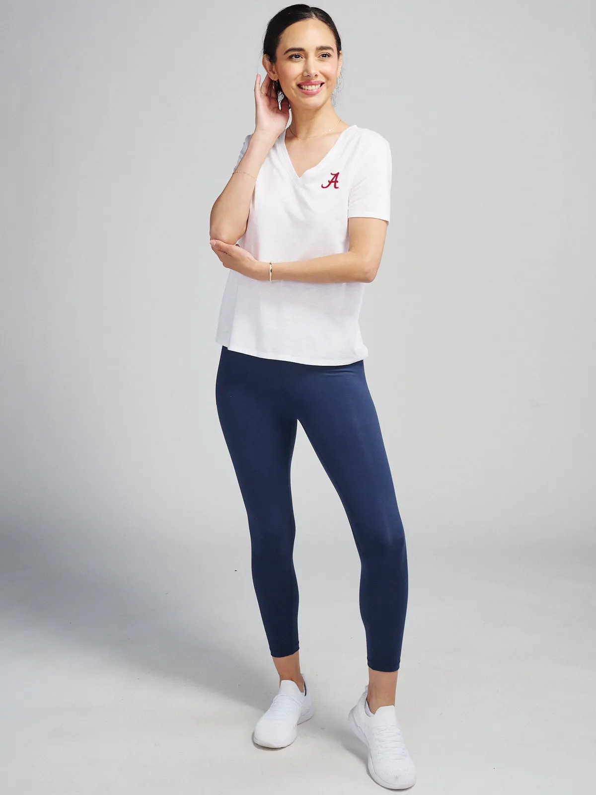 NOLA V-Neck T-Shirt - Alabama