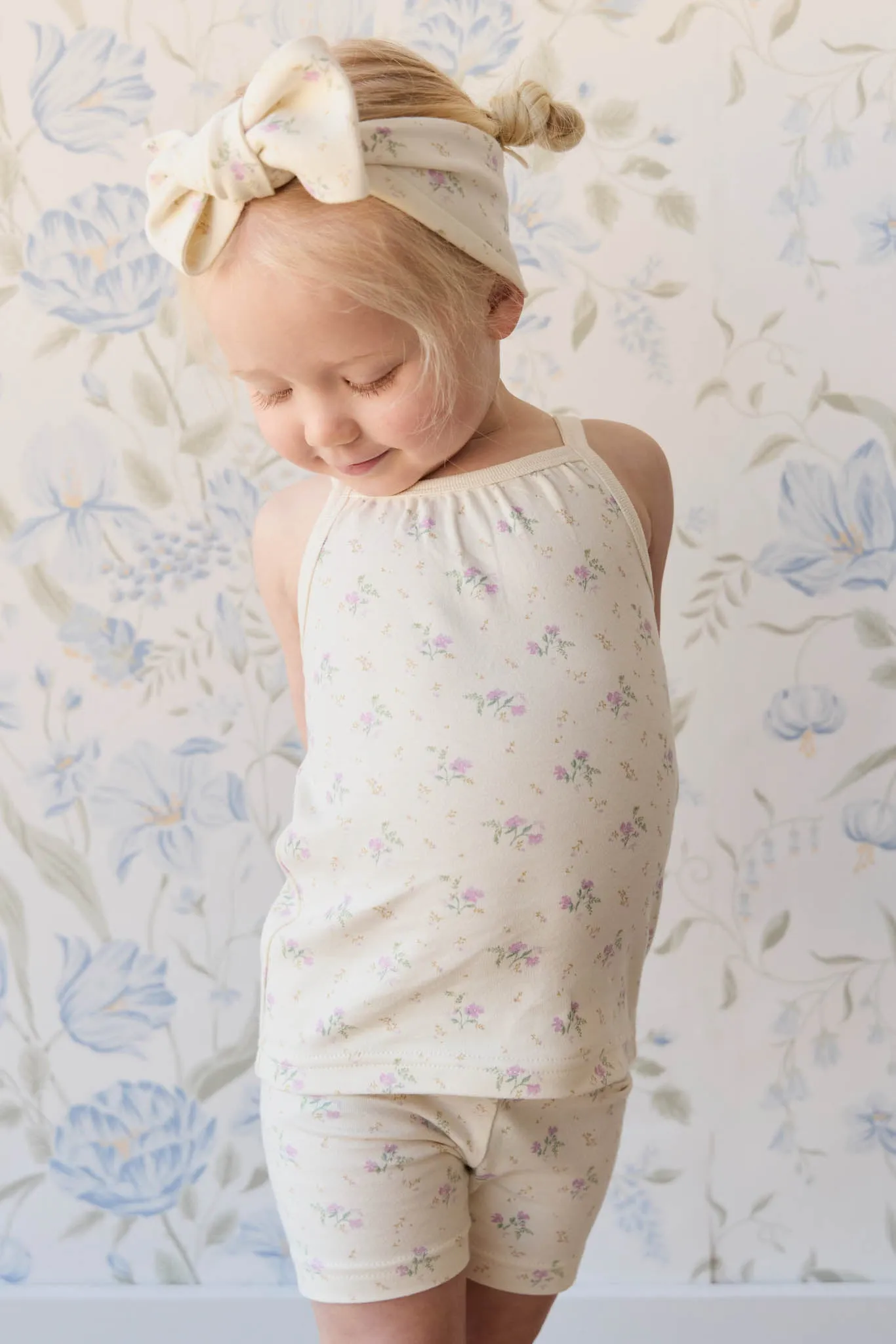 Organic Cotton Everyday Bike Short - Thelma Orchid