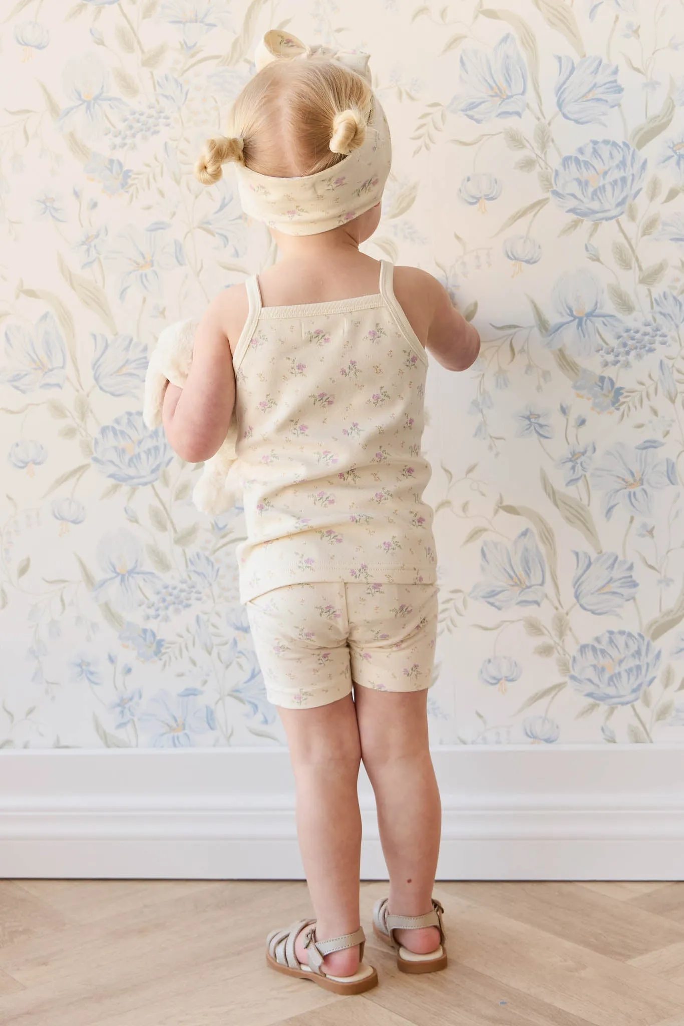 Organic Cotton Everyday Bike Short - Thelma Orchid