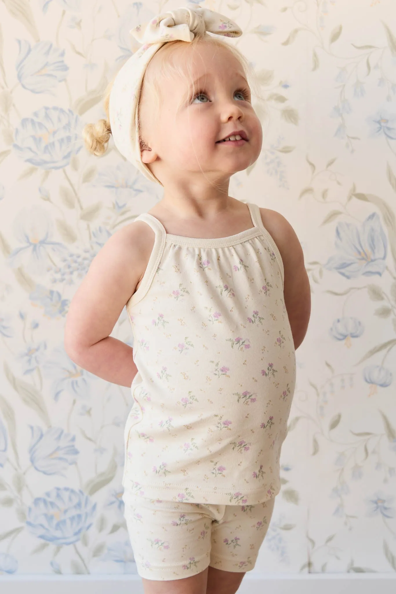 Organic Cotton Everyday Bike Short - Thelma Orchid