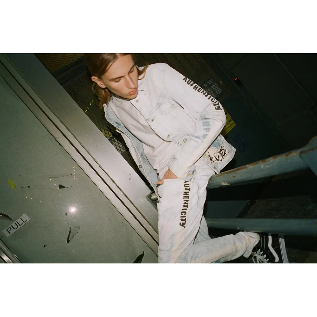 Overspray Fashion Jeans- Opaque Blue